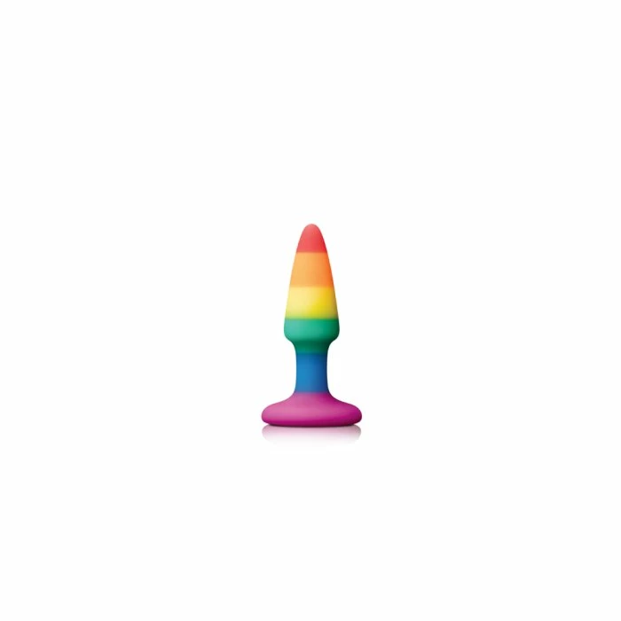 NS Novelties Colours Pride Edition Mini Rainbow Pleasure Plug 3 NS Novelties Colours Pride Edition Mini Rainbow Pleasure Plug