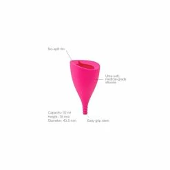 Intimina Lily Cup Silicone Menstrual Cup Size B -Vibrators Sales Store 291a45c58dbf46dd1a4619c1881998fc5f07935e7859a86b089be53f4b0b7e0e