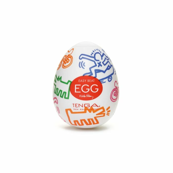 Tenga Keith Haring Street Egg Masturbation Sleeve 3 Tenga Keith Haring Street Egg Masturbation Sleeve