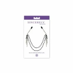 Sportsheets Sincerely Black Jeweled Nipple Clamps 5 Sportsheets Sincerely Black Jeweled Nipple Clamps -Vibrators Sales Store 41f927df5f21f45a4a5dc48717a44425ba0b81eed1f8831ae441ace994b9a5a5