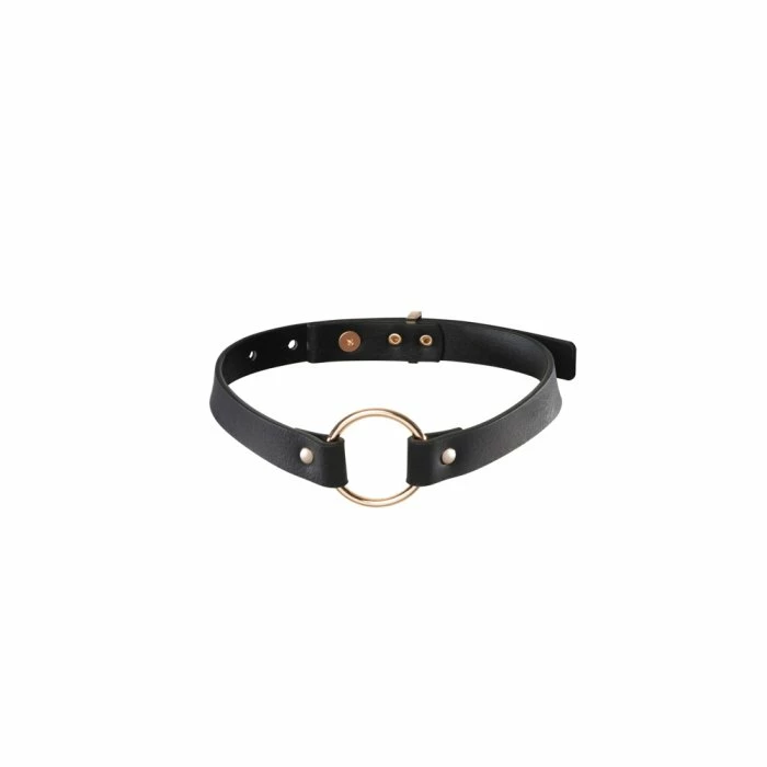 Bijoux Indiscrets Maze Faux Leather Ring Choker 3 Bijoux Indiscrets Maze Faux Leather Ring Choker