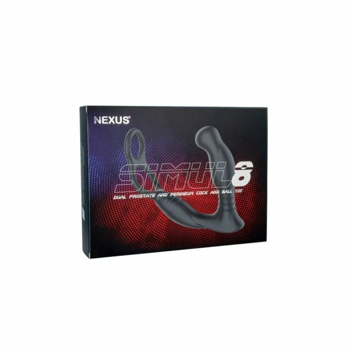 Nexus Simul8 Rechargeable Silicone Prostate Massager With Cock Ring 7 Nexus Simul8 Rechargeable Silicone Prostate Massager With Cock Ring - Image 5
