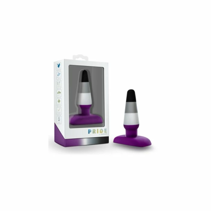 Blush Novelties Blush Avant Pride P7 Ace Silicone Butt Plug 5 Blush Novelties Blush Avant Pride P7 Ace Silicone Butt Plug - Image 3