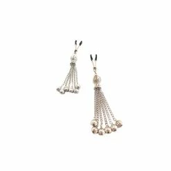Bijoux Indiscrets Bijoux De Nip Chain Tassel Tweezer Clamps