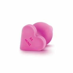 Blush Novelties Blush Play With Me Naughty Candy Heart Silicone Butt Plug