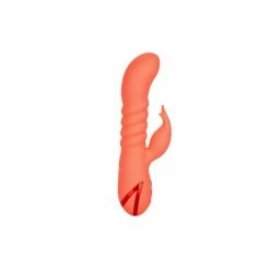 CalExotics California Dreaming Orange County Cutie Thrusting Rabbit Vibrator 11 CalExotics California Dreaming Orange County Cutie Thrusting Rabbit Vibrator -Vibrators Sales Store abc3851301dbbd4343ff5bd6be384127f4ae7b22b48a4d12b21ac40220a1c994