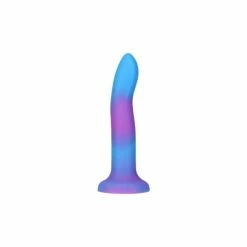 BMS Factory Addiction Rave Bendable Posable Glow In The Dark 8 Inch Suction Cup Dildo