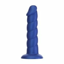 BMS Factory Addiction Unicorn Fantasy 8 Inch Suction Cup Ribbed Dildo With Bonus PowerBullet