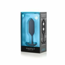 B-Vibe Snug Plug 3 Weighted Butt Plug -Vibrators Sales Store aec6dd5e2e35d70dc902acbc0610843c6c0e5de742a73281f103b195ef639048