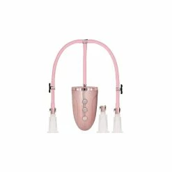 Shots Automatic Rechargeable Clit & Nipple Pump Set