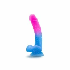 Blush Novelties Blush Avant Chasing Sunsets Suction Cup Base Glitter Ombre Silicone Dildo -Vibrators Sales Store blush avant chasing sunsets 3 spectrum boutique