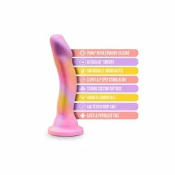 Blush Novelties Blush Avant Suns Out 7.5 Inch Suction Cup Base Silicone Dildo -Vibrators Sales Store blush avant suns out 5 spectrum boutique