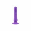 Blush Novelties Blush Ibiza Rechargeable Silicone Smooth Curved Suction Cup Vibrator -Vibrators Sales Store blush ibiza main spectrum boutique