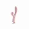 Blush Novelties Blush Lush Isabelle Rechargeable Silicone Air Pulse Dual Stimulation Rabbit Vibrator -Vibrators Sales Store blush lush isabelle main spectrum boutique