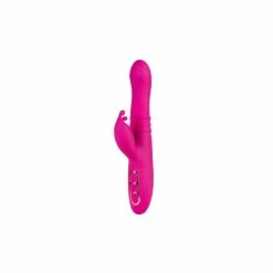 Blush Novelties Blush Lush Kira Thrusting Gyrating, Warming Rechargeable Silicone Rabbit