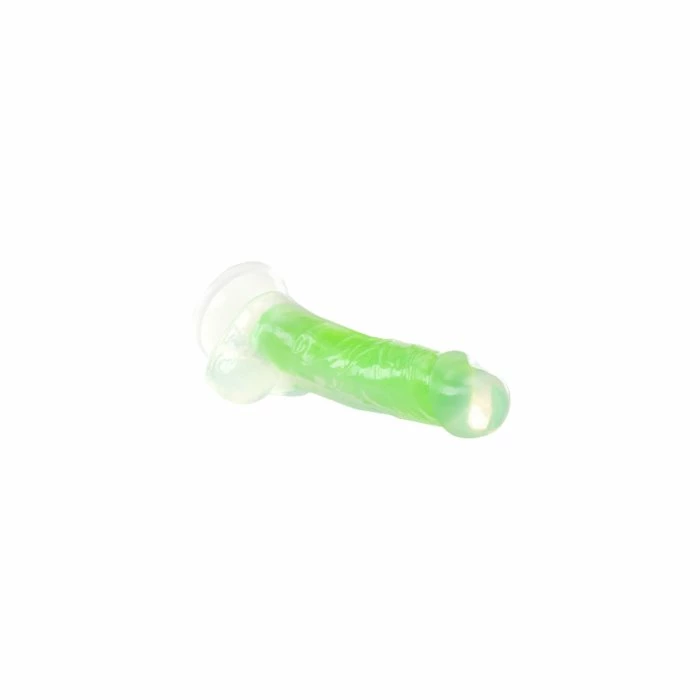 Blush Novelties Blush Neo Elite Glow-in-the-Dark Viper 7.5 Inch Silicone Dildo 4 Blush Novelties Blush Neo Elite Glow-in-the-Dark Viper 7.5 Inch Silicone Dildo - Image 2