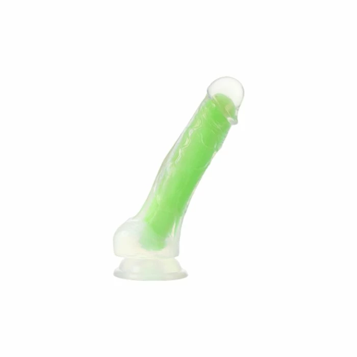Blush Novelties Blush Neo Elite Glow-in-the-Dark Viper 7.5 Inch Silicone Dildo 3 Blush Novelties Blush Neo Elite Glow-in-the-Dark Viper 7.5 Inch Silicone Dildo