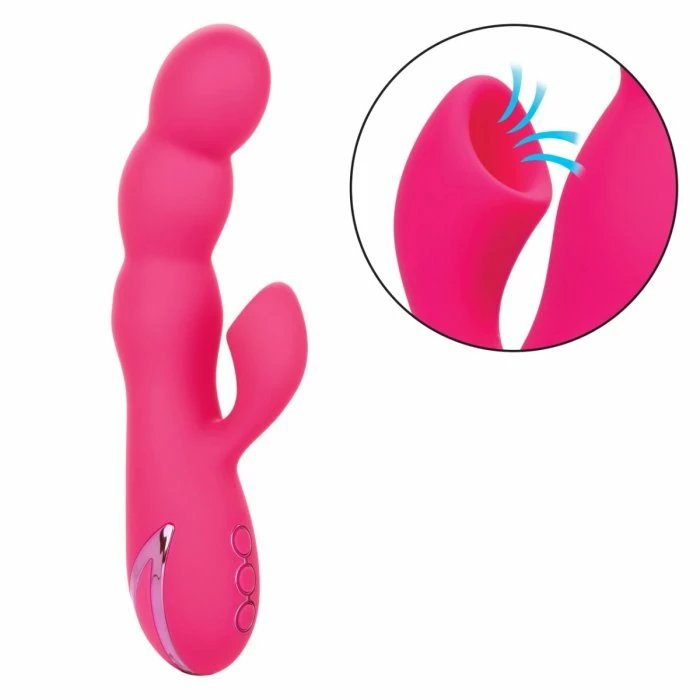 CalExotics California Dreaming Oceanside Orgasm Powerful Suction And Vibrating Rechargeable Waterproof Rabbit - Image 4