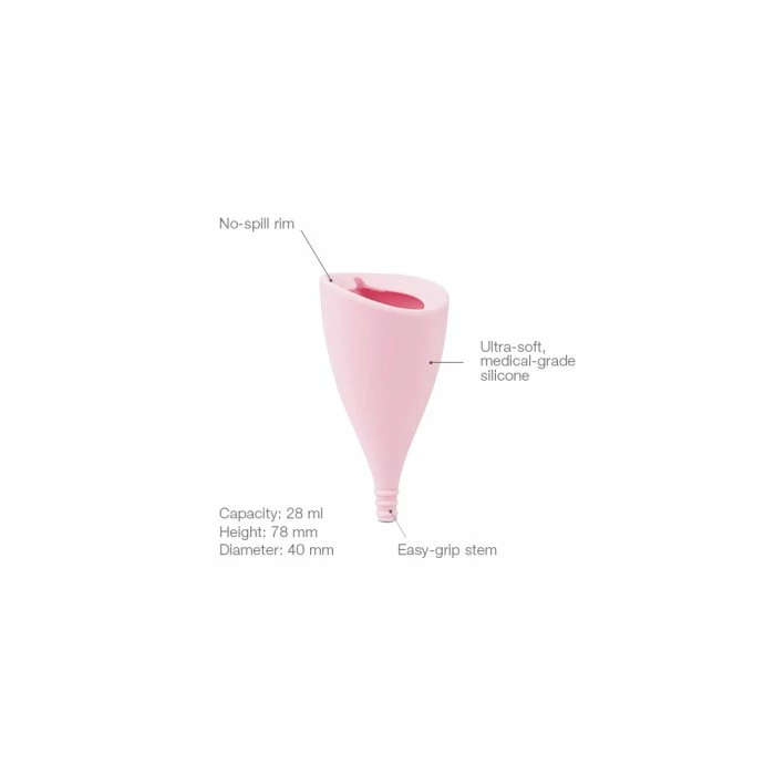 Intimina Lily Cup Silicone Menstrual Cup Size A 4 Intimina Lily Cup Silicone Menstrual Cup Size A - Image 2