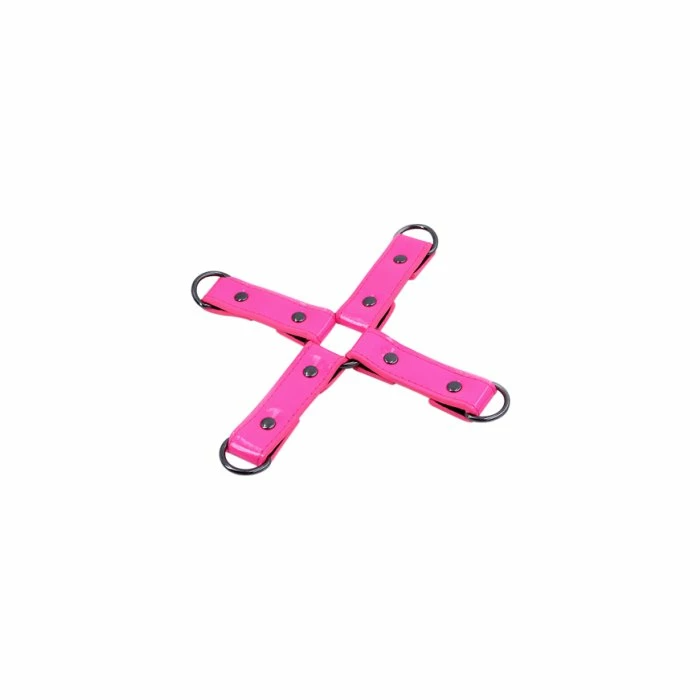 NS Novelties Electra Neoprene Lined Hog Tie 3 NS Novelties Electra Neoprene Lined Hog Tie