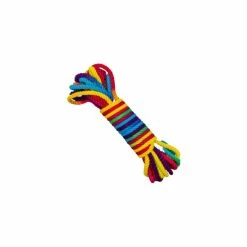 Emojibator Funfetti Bamboo Silk Soft Rainbow Bondage Rope