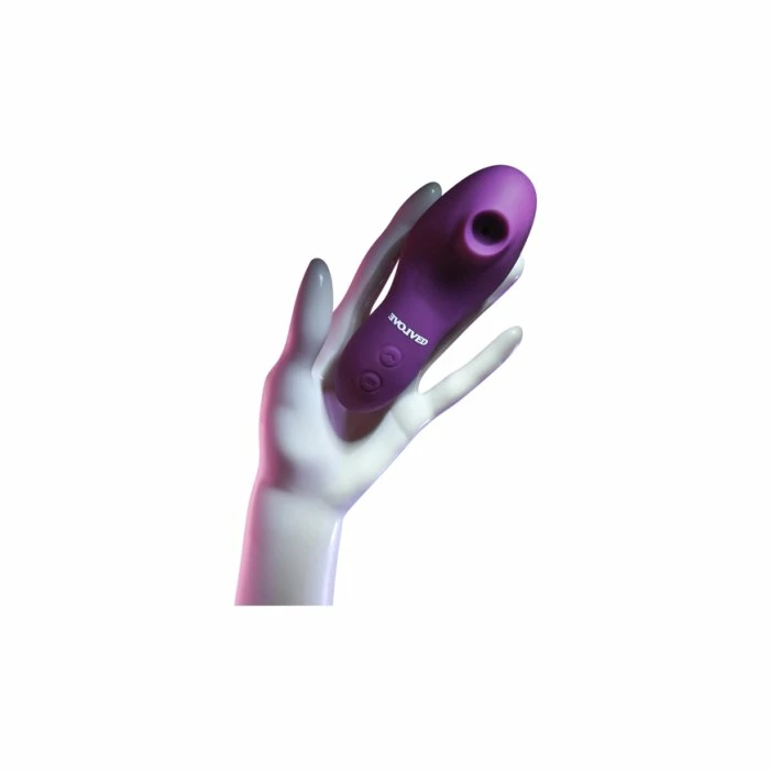 Evolved Novelties Evolved Evolved Sucker For You Rechargeable Air Pulse Finger Vibe - Image 3