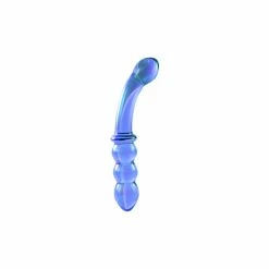 Evolved Novelties Gender X Lustrous Galaxy Double Ended Beaded And Curved Glass Wand -Vibrators Sales Store gender x lustrous galaxy 3 spectrum boutique