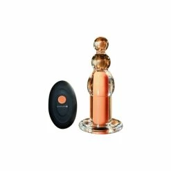 Evolved Novelties Gender X Orange Dream Rechargeable Vibrating Remote Control Beaded Butt Plug