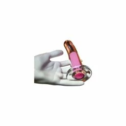 Evolved Novelties Gender X Pink Paradise Rechargeable Vibrating Remote Control Curved Butt Plug -Vibrators Sales Store gender x pink paradise butt plug 3 spectrum boutique