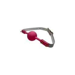 Holographic Bondage Holographic Vegan Leather Ball Gag