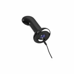 Pipedream Icicles No.84 Remote Control Rechargeable Glass Plug -Vibrators Sales Store icicles no.84 remote control rechargeable glass plug 3 spectrum boutique