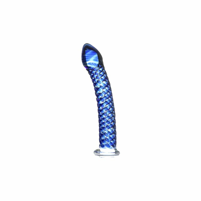 Pipedream Icicles No. 29 Woven Textured Glass Dildo