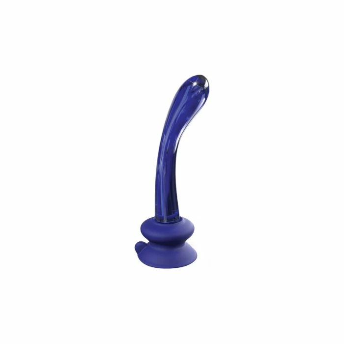 Pipedream Icicles No. 89 Glass Suction Cup Curved G Spot Wand