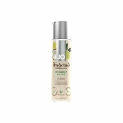 System Jo JO Naturals Coconut & Lime Scent Moisturizing Aromatherapy Vegan Massage Oil