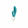 Lelo Ina Wave Come-Hither Motion Rechargeable Waterproof Rabbit Style Vibrator -Vibrators Sales Store lelo ina wave main blue spectrum boutique 1