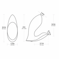 Lovense Flexer Rechargeable Silicone Fingering Come-Hither Style Vibrator -Vibrators Sales Store lovense flexer 4 spectrum boutique