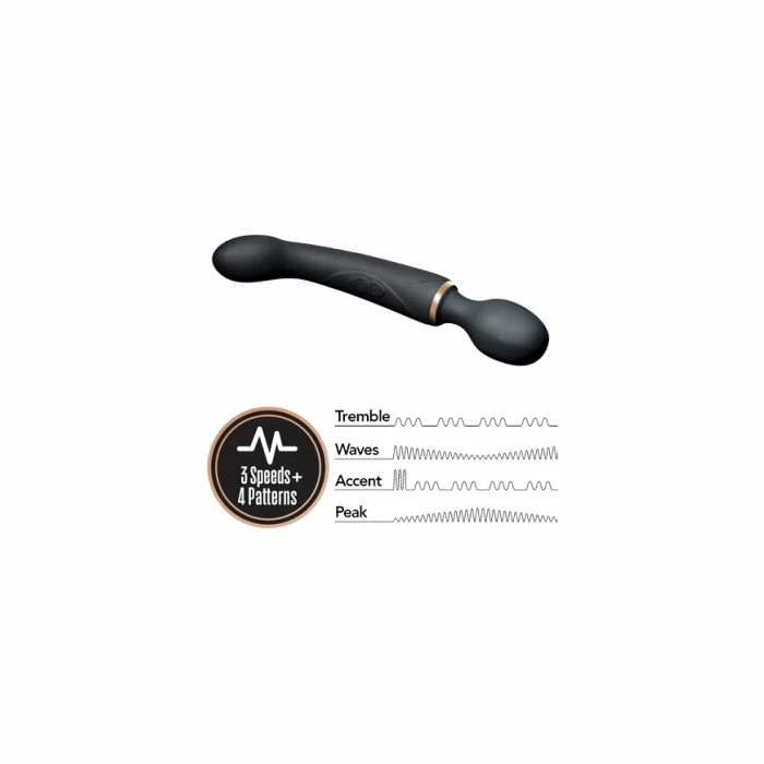 Blush Novelties Lush Gia Rechargeable Dual G Spot Wand Vibrator - Image 2