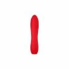FemmeFunn Luv Inc LV57 LB72 Large Rechargeable Silicone Bullet -Vibrators Sales Store luv inc lv57 lb72 large rechargeable silicone bullet main red spectrum boutique 1