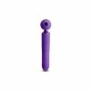 NS Novelties Revel Fae Rechargeable Triple-Function Silicone Thruster Air Pulse And Thumping Mini Wand Vibrator -Vibrators Sales Store ns novelties revel fae main purple spectrum boutique 1