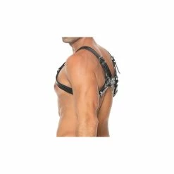 Shots Ouch Bulldog Chest Harness -Vibrators Sales Store ouch bulldog chest harness 4 spectrum boutique 1