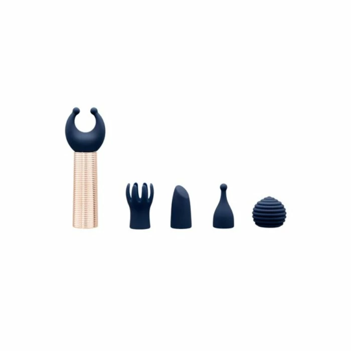 BMS Factory Pillow Talk Secrets Desires 6-Piece Interchangeable Silicone Mini Massager Set 3 BMS Factory Pillow Talk Secrets Desires 6-Piece Interchangeable Silicone Mini Massager Set