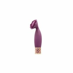 BMS Factory Pillow Talk Secrets Passion Rechargeable Silicone Flower Shaped Fluttery External Vibrator