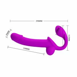 Pretty Love Kelpie Squirting Semi-Realistic Double Ended Wearable Dildo -Vibrators Sales Store pretty love kelpie 5 spectrum boutique