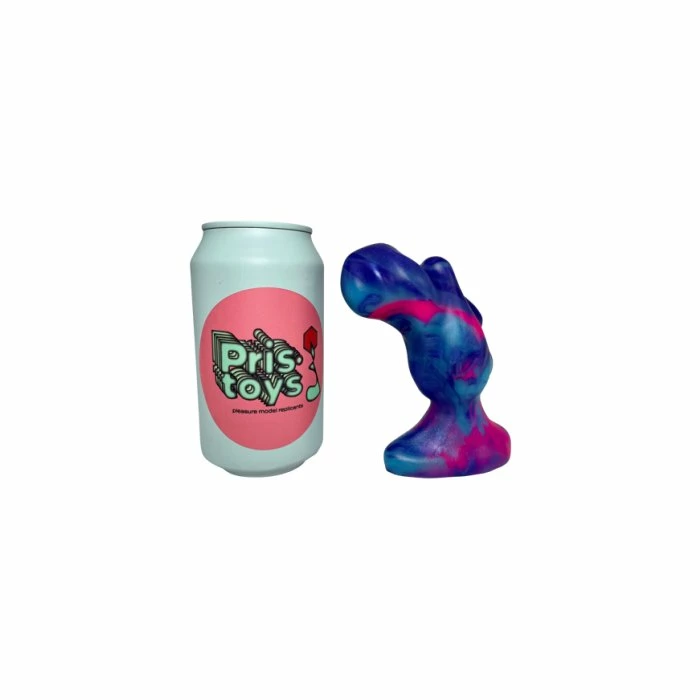 Pris Toys Lightning Bug Curved Textured Silicone Butt Plug - Image 3