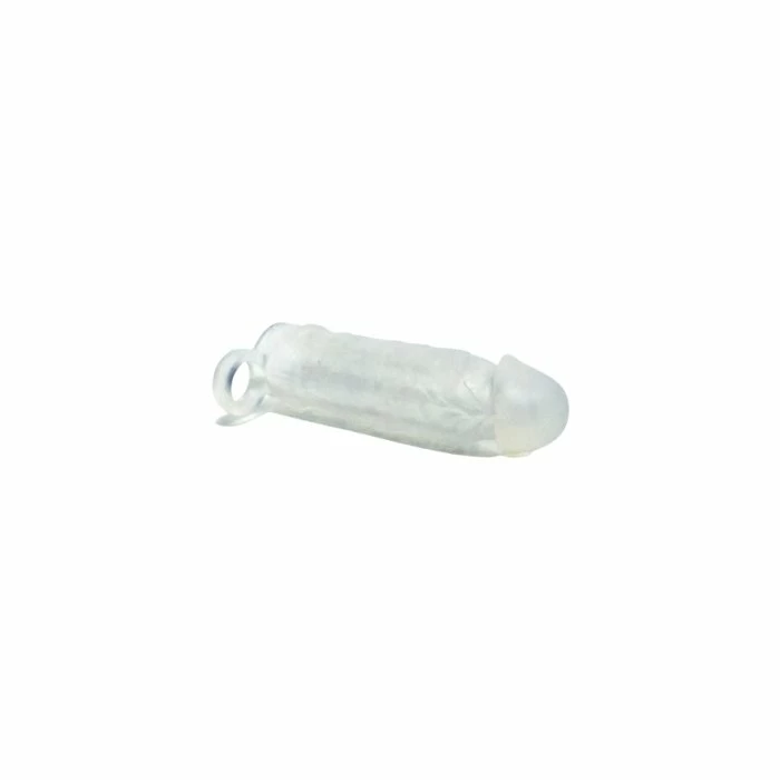 Boneyard Rascal Meaty Clear Stretchy Silicone Cock Extender With Ball Strap - Image 2