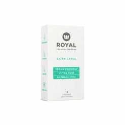 Royal Condom Extra Large Vegan Ultra-Thin Latex Condoms