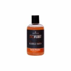 Sensuva Big Flirt Lust In Paradise Pheromone Bubble Bath 8 Oz. Lemon Ginger Scent