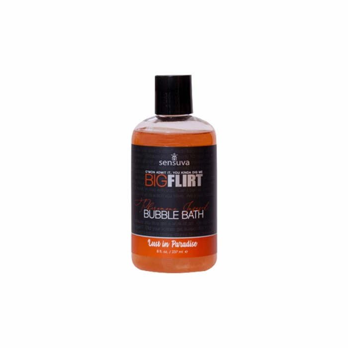 Sensuva Big Flirt Lust In Paradise Pheromone Bubble Bath 8 Oz. Lemon Ginger Scent 3 Sensuva Big Flirt Lust In Paradise Pheromone Bubble Bath 8 Oz. Lemon Ginger Scent