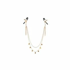 Sincerely, Sportsheets Amber Adjustable Tortoiseshell Chained Nipple Clamps