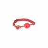 Spartacus Red Silicone Ball Gag With Vegan Leather Straps -Vibrators Sales Store spartacus red silicone ball gag with vegan leather straps main red spectrum boutique 1